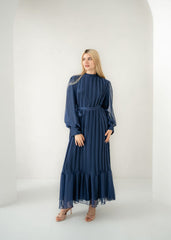 L3 pleated dress