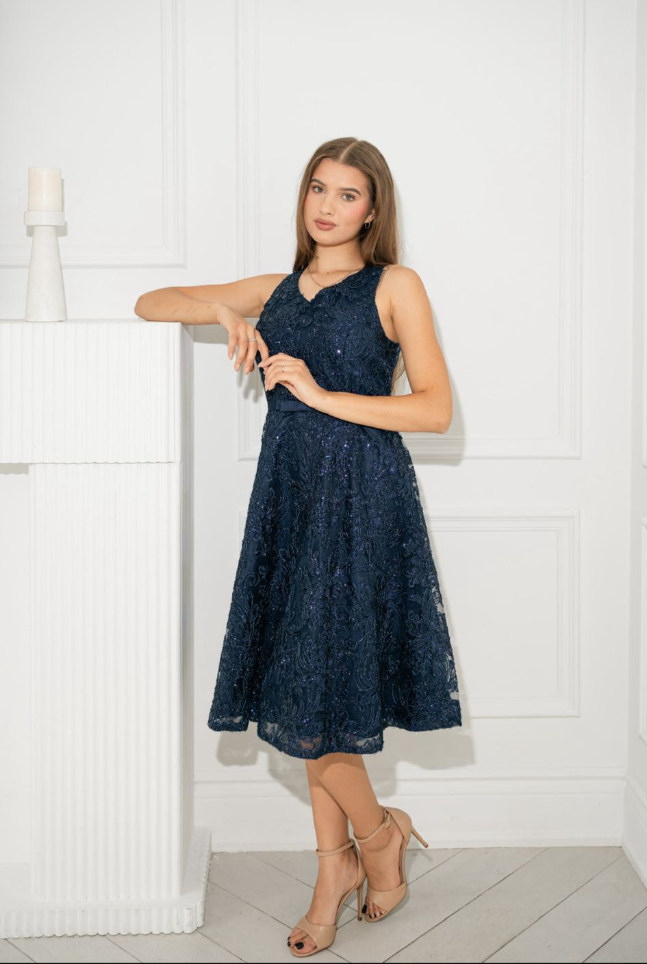 Sequin short dress